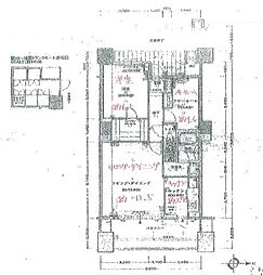 アリストプライムタワー金沢 1SLDKの間取図画像