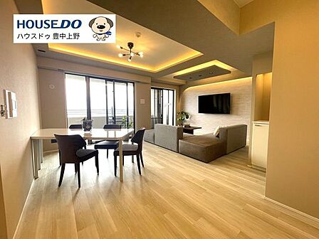約25帖の広々としたLDKが魅力のお住まい。ご家族みんなでくつろいでいただける広さがございます!