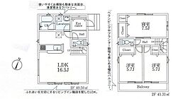 狭山市狭山第7　全3棟　2号棟