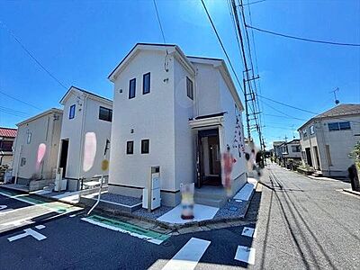 外観：閑静な住宅街です。