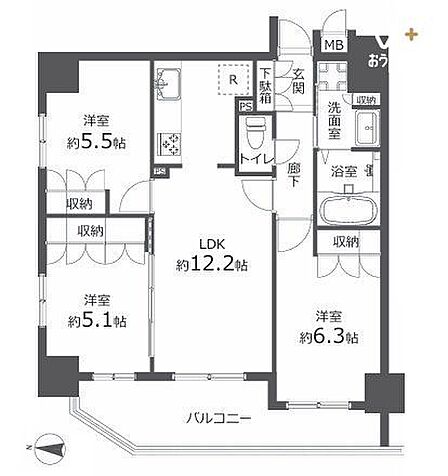 日々の暮らしをサポートする商業施設が徒歩圏内に充実!
