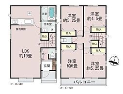 富士見市鶴瀬西3丁目3680番 全1棟 A号棟