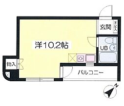 SOZOSYA森下町ビル ワンルームの間取図画像