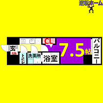 エスリード栄ル・クール  ｜ 愛知県名古屋市中区新栄1丁目（賃貸マンション1K・8階・24.30㎡） その2