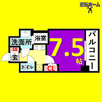 エスリード新栄テセラ  ｜ 愛知県名古屋市中区新栄2丁目（賃貸マンション1K・8階・25.27㎡） その2