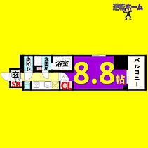 エルスタンザ徳川  ｜ 愛知県名古屋市東区出来町1丁目（賃貸マンション1K・14階・27.05㎡） その2