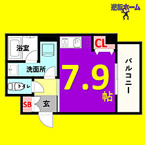 レジディア高岳 812 ｜ 愛知県名古屋市東区泉2丁目（賃貸マンション1R・8階・24.26㎡） その2