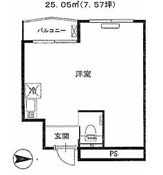 ステラハイム神山の間取図画像