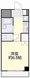 リアライズ西之町 1Kの間取図画像