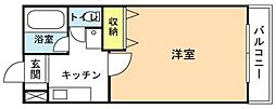 FUNGARDEN 1Kの間取図画像