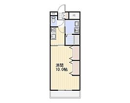 岡山県岡山市北区奥田本町（賃貸マンション1K・3階・33.12㎡） その2