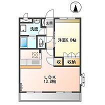 香川県高松市伏石町（賃貸アパート1LDK・1階・45.36㎡） その2