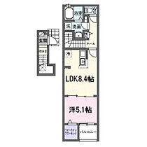 香川県高松市元山町1065番地1（賃貸アパート1LDK・2階・38.81㎡） その2