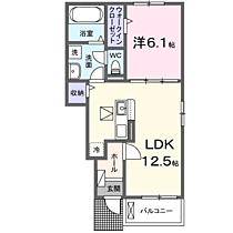 ホワイトローズ 103 ｜ 静岡県富士宮市三園平442番地5（賃貸アパート1LDK・1階・44.70㎡） その2