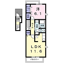 ＬａＬａ・Ｈｏｕｓｅ・キノウチ 201 ｜ 静岡県富士宮市中島町340番地5（賃貸アパート1LDK・2階・46.95㎡） その2