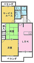 ペイザージュ 302 ｜ 静岡県富士市今泉（賃貸マンション3LDK・3階・66.89㎡） その2