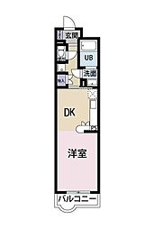 間取図画像 1DK