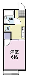 シティハイム本市場 ワンルームの間取図画像