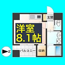 愛知県名古屋市中区松原1丁目6-15（賃貸マンション1R・3階・24.30㎡） その2