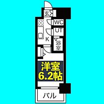 メイクスWアート今池III  ｜ 愛知県名古屋市千種区今池5丁目34-3（賃貸マンション1K・2階・22.23㎡） その2