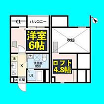 ブドワール塩池(ブドワールシオイケ)  ｜ 愛知県名古屋市中村区塩池町1丁目19-27（賃貸アパート1K・1階・22.47㎡） その2