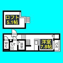 カーサ フェリーチェW  ｜ 愛知県名古屋市千種区小松町6丁目12-1（賃貸アパート1R・1階・21.92㎡） その2