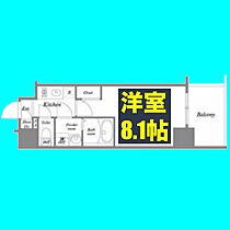 愛知県名古屋市中区新栄2丁目（賃貸マンション1K・9階・25.31㎡） その2