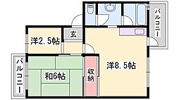 砥堀第2コーポラス 1階