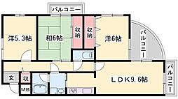 ラフェスタ大塩 4階