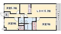 ヒルサイドテラス北平野 2階
