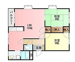 兵庫県姫路市砥堀（賃貸アパート2LDK・1階・58.00㎡） その2