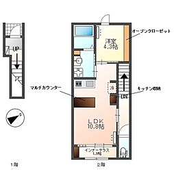 サンフェリーチェS 2階