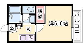 兵庫県相生市旭３丁目（賃貸アパート1K・2階・24.71㎡） その2