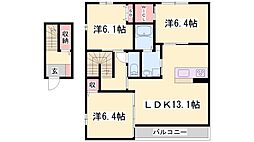 クレスティーク 2階/A201