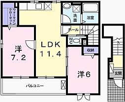 アルコバレーノ・Ｙ 2階