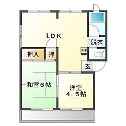 パールハイツ新野辺 2階