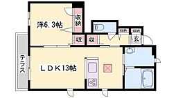 JR播但線 野里駅 徒歩14分