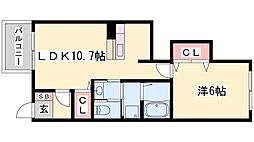 ベル アンジュ 1階
