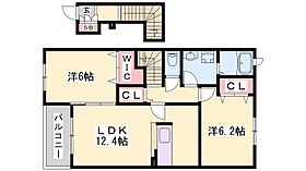 兵庫県西脇市高田井町（賃貸アパート2LDK・2階・61.74㎡） その2