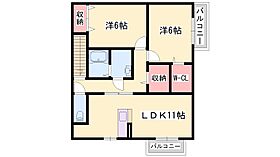 兵庫県西脇市野村町茜が丘（賃貸アパート2LDK・2階・60.79㎡） その2