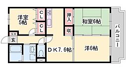 ディーズコート 2階