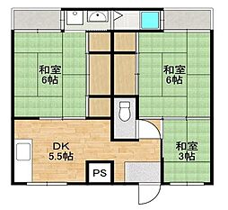 サンライズ高砂3号棟 1階/104