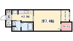 JR播但線 野里駅 徒歩14分