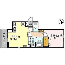 D’s駅南大路 3階/303