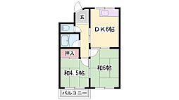 間取図画像 2DK