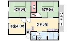 間取図画像 3DK