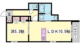 兵庫県姫路市古二階町（賃貸マンション1LDK・3階・42.35㎡） その2