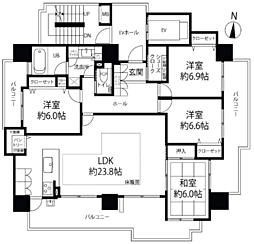間取図画像 4LDK