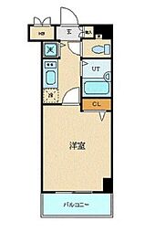 JR中央線 吉祥寺駅 徒歩5分の賃貸マンション 3階1Kの間取り