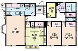 東京メトロ丸ノ内線 荻窪駅 徒歩10分の賃貸一戸建て 1階3SLDKの間取り
